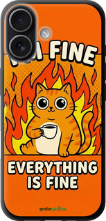 TPU чехол Funny Cat для Apple iPhone 17 - 6786b-4031 изображение 