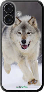 TPU чехол Вовк, що біжить для Apple iPhone 17 - 826b-4031 изображение 