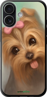 TPU чехол Нарисованный йоркширский терьер для Apple iPhone 17 - 928b-4031 изображение 