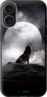 TPU чехол Воющий волк для Apple iPhone 17 - 934b-4031 изображение 