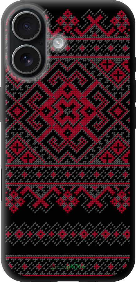 TPU чехол Вишиванка 52 для Apple iPhone 17 - 1763b-4031 изображение 