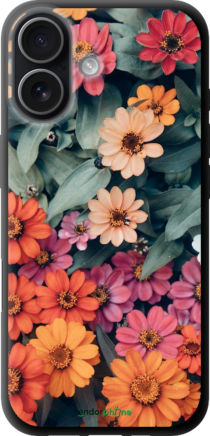 TPU чехол Beauty flowers для Apple iPhone 17 - 4050b-4031 изображение 
