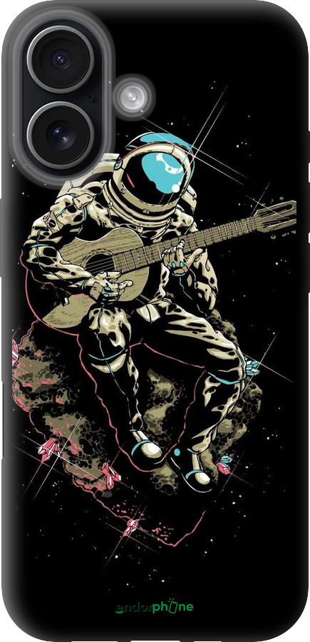 TPU чехол Космонавт с гиратой для Apple iPhone 17 - 4138b-4031 изображение 