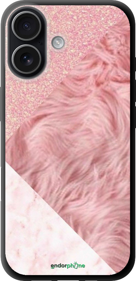 TPU чехол Розовые текстуры для Apple iPhone 17 - 4343b-4031 изображение 