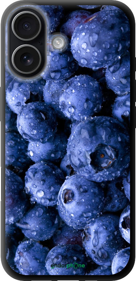 TPU чехол Голубика для Apple iPhone 17 - 4459b-4031 изображение 