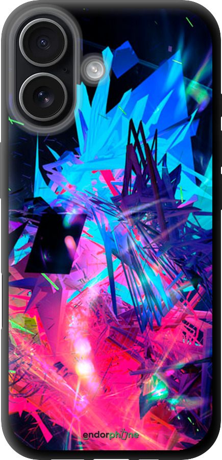 TPU чехол Абстрактный чехол для Apple iPhone 17 - 4681b-4031 изображение 