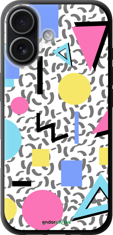 TPU чехол Color shapes для Apple iPhone 17 - 4893b-4031 изображение 