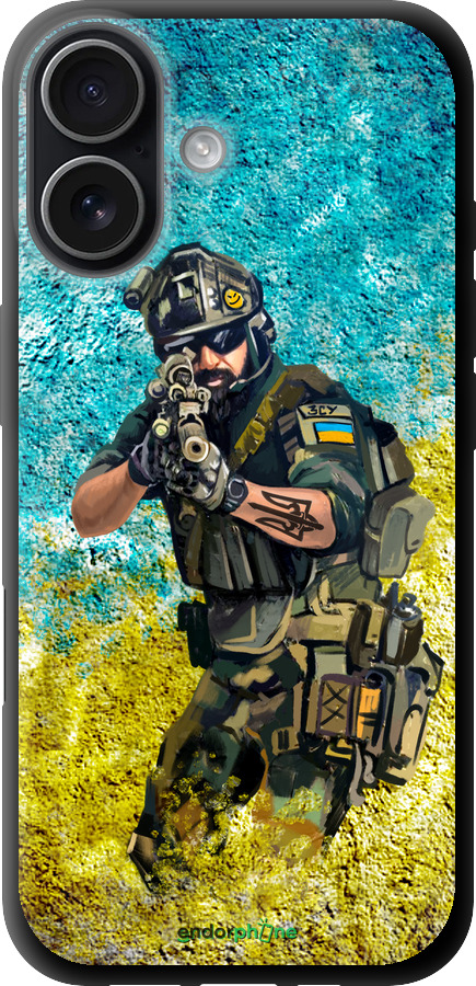 TPU чехол Воин ЗСУ для Apple iPhone 17 - 5311b-4031 изображение 