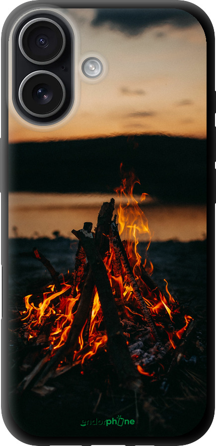 TPU чехол Огонь для Apple iPhone 17 - 6021b-4031 изображение 