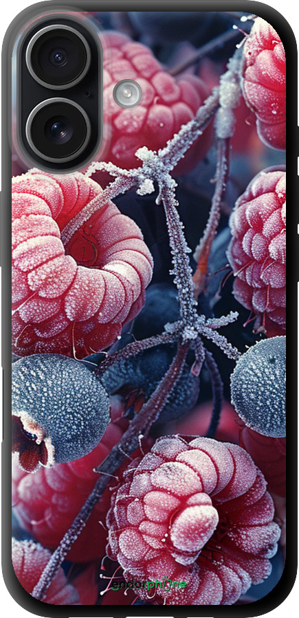 TPU чехол Морозные ягоды для Apple iPhone 17 - 6033b-4031 изображение 