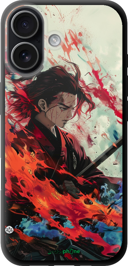 TPU чехол Битва стихий для Apple iPhone 17 - 6110b-4031 изображение 