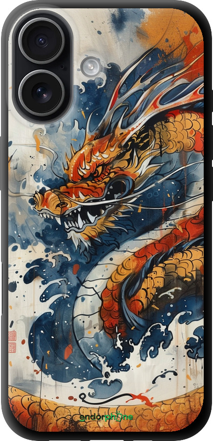 TPU чехол Гнів дракона для Apple iPhone 17 - 6112b-4031 изображение 