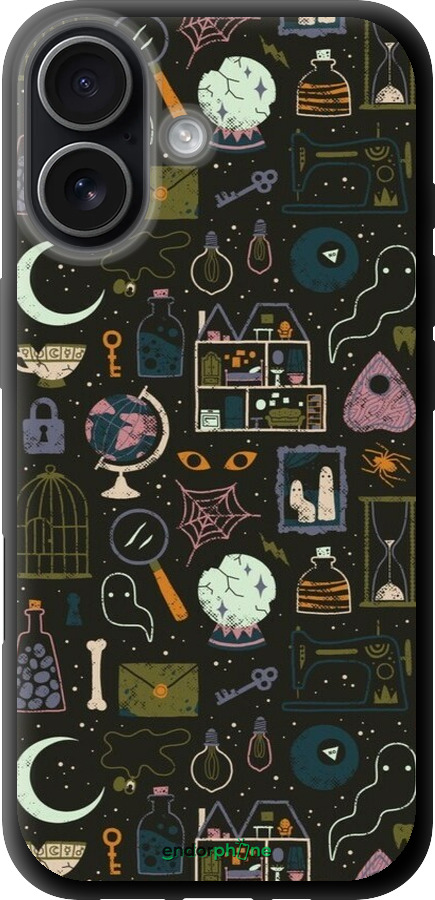 TPU чехол Колдовской принт для Apple iPhone 17 - 6425b-4031 изображение 
