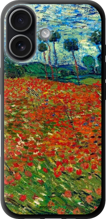 TPU чехол Винсент Ван Гог-Маковое поле для Apple iPhone 17 - 6466b-4031 изображение 