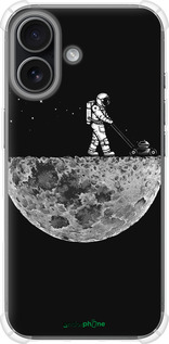 Силикон с усиленными углами чехол Moon in dark для Apple iPhone 17 - 4176sp-4031 изображение 