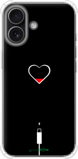 Силикон с усиленными углами чехол Подзарядка сердца для Apple iPhone 17 - 4274sp-4031 изображение 