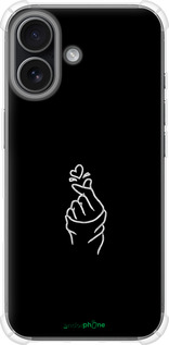 Силикон с усиленными углами чехол Love You для Apple iPhone 17 - 4298sp-4031 изображение 