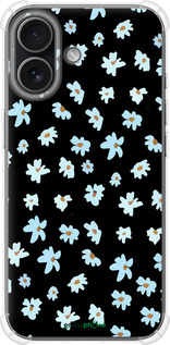 Силикон с усиленными углами чехол Цветочный для Apple iPhone 17 - 4900sp-4031 изображение 