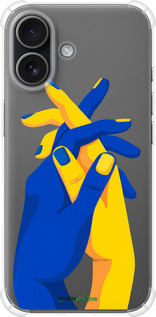 Силикон с усиленными углами чехол Stand With Ukraine для Apple iPhone 17 - 5255sp-4031 изображение 