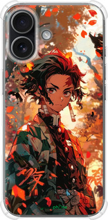 Силикон с усиленными углами чехол Tanjiro для Apple iPhone 17 - 6130sp-4031 изображение 