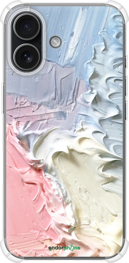 Силіконовий протиударний с посиленими кутами чехол Пастель для Apple iPhone 17 - 3981sp-4031 изображение 