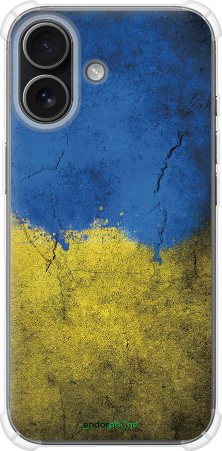 Силикон с усиленными углами чехол Флаг Украины 2 для Apple iPhone 17 - 401sp-4031 изображение 
