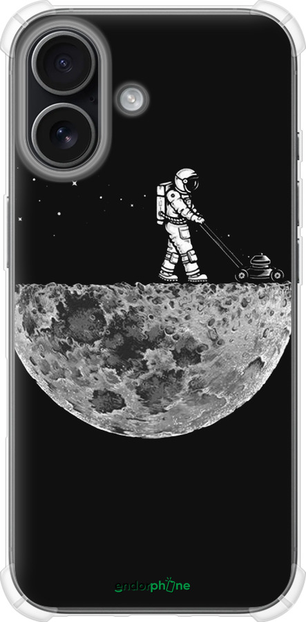Силикон с усиленными углами чехол Moon in dark для Apple iPhone 17 - 4176sp-4031 изображение 