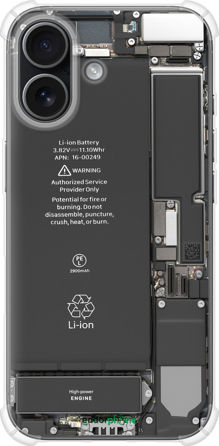 Силикон с усиленными углами чехол Детали смартфона для Apple iPhone 17 - 5487sp-4031 изображение 