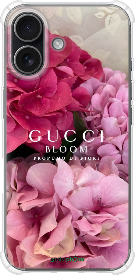 Силикон с усиленными углами чехол Гучи для Apple iPhone 17 - 6341sp-4031 изображение 