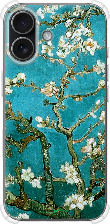 Силикон с усиленными углами чехол Винсент Ван Гог. Сакура для Apple iPhone 17 - 841sp-4031 изображение 