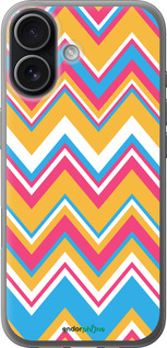 Силиконовый чехол Шеврон v2 для Apple iPhone 17 - 1057u-4031 изображение 