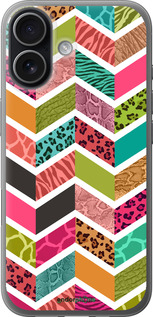 Силиконовый чехол Шеврон v3 для Apple iPhone 17 - 1058u-4031 изображение 