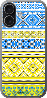 Силіконовий чехол Вишиванка 40 для Apple iPhone 17 - 1174u-4031 изображение 