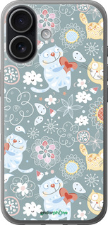 Силиконовый чехол Котята v3 для Apple iPhone 17 - 1223u-4031 изображение 