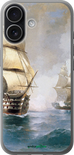 Силіконовий чехол Айвазовський. Кораблі для Apple iPhone 17 - 160u-4031 изображение 