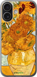 Силіконовий чехол Вінсент Ван Гог. Соняшники для Apple iPhone 17 - 162u-4031 изображение 