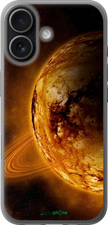 Силиконовый чехол Жёлтый Сатурн для Apple iPhone 17 - 170u-4031 изображение 