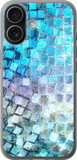 Силиконовый чехол Переливающаяся чешуя для Apple iPhone 17 - 227u-4031 изображение 