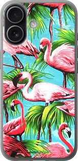 Силиконовый чехол Tropical background для Apple iPhone 17 - 4016u-4031 изображение 