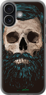 Силиконовый чехол Череп с бородой для Apple iPhone 17 - 4102u-4031 изображение 