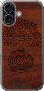 Силиконовый чехол Узор дерева для Apple iPhone 17 - 4119u-4031 изображение 