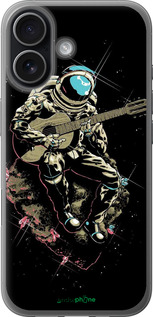 Силіконовий чехол Космонавт с гітарою для Apple iPhone 17 - 4138u-4031 изображение 