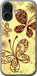 Силиконовый чехол Красивые бабочки для Apple iPhone 17 - 4170u-4031 изображение 