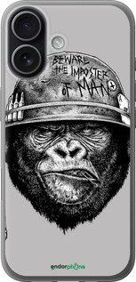 Силіконовий чехол military monkey для Apple iPhone 17 - 4177u-4031 изображение 