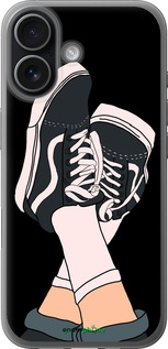 Силиконовый чехол Кеды для Apple iPhone 17 - 4265u-4031 изображение 