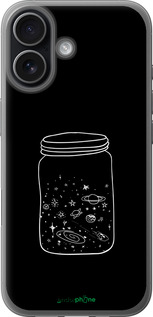 Силіконовий чехол Космос в банці для Apple iPhone 17 - 4297u-4031 изображение 