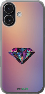 Силиконовый чехол Диамант для Apple iPhone 17 - 4352u-4031 изображение 