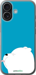 Силиконовый чехол Мишка 1 для Apple iPhone 17 - 4358u-4031 изображение 