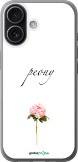 Силиконовый чехол Пион для Apple iPhone 17 - 4366u-4031 изображение 