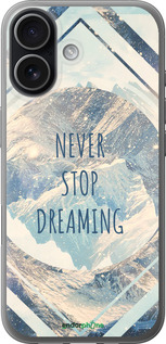 Силиконовый чехол Мечтать для Apple iPhone 17 - 4379u-4031 изображение 